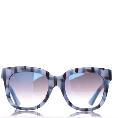 Gucci Acetate Sunglasses GG 3756/F/S Blue 3 of 8