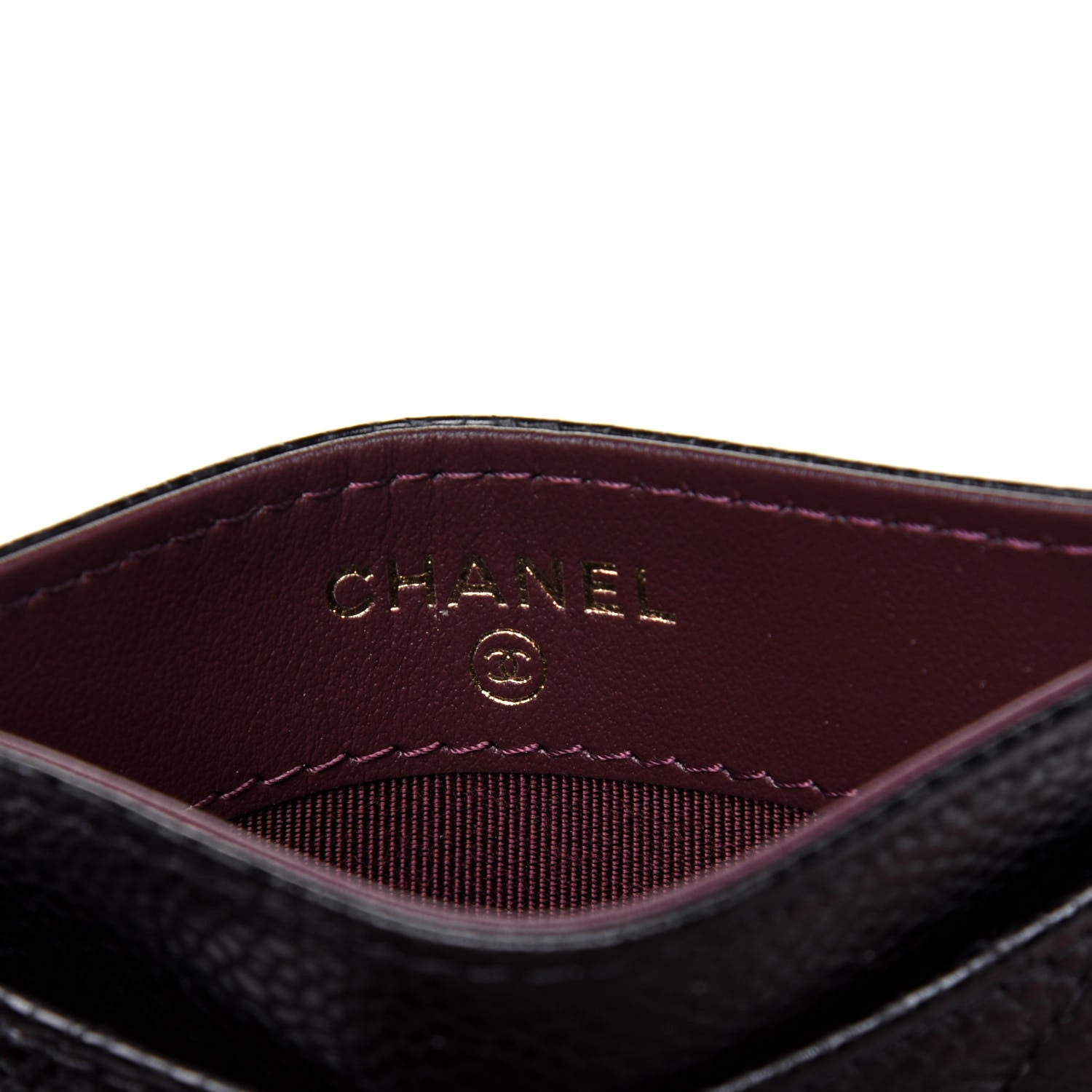 Chanel Caviar Quilted Card Holder Black 8 of 11