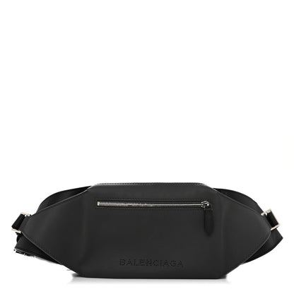 Balenciaga Cotton Canvas Calfskin Neo Lift Belt Bag Black 1 of 9