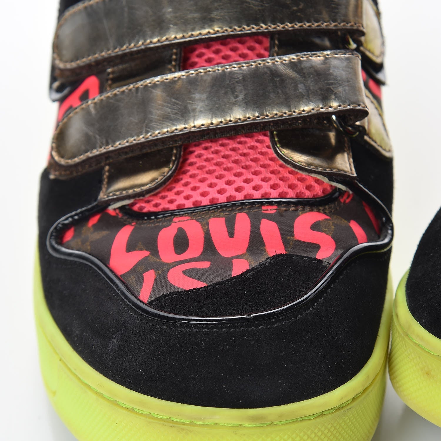 Louis Vuitton Monogram Graffiti Sneakers 40 Fuchsia 15 of 17