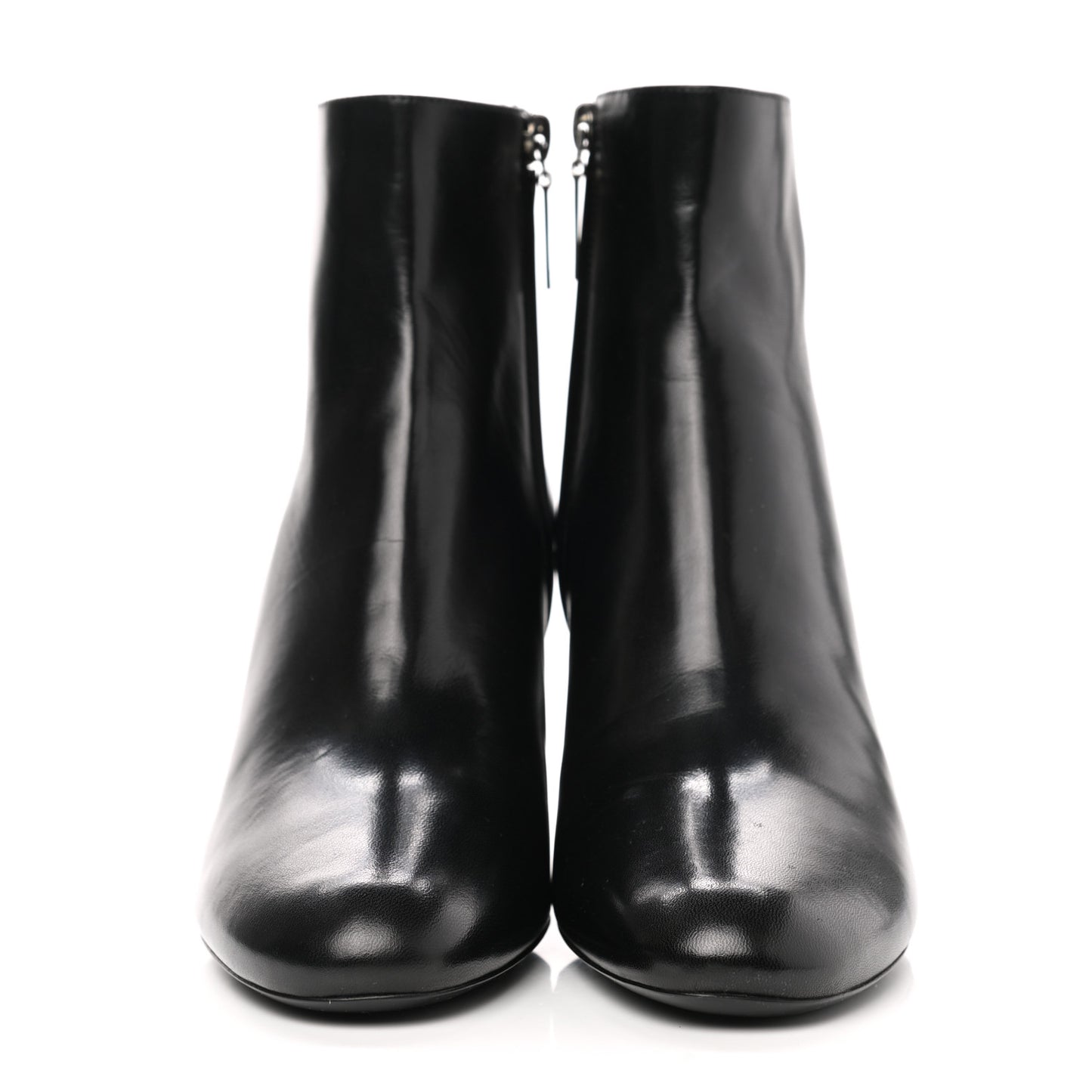 Nappa Vendome Loulou Ankle Zip Boot 38 Black