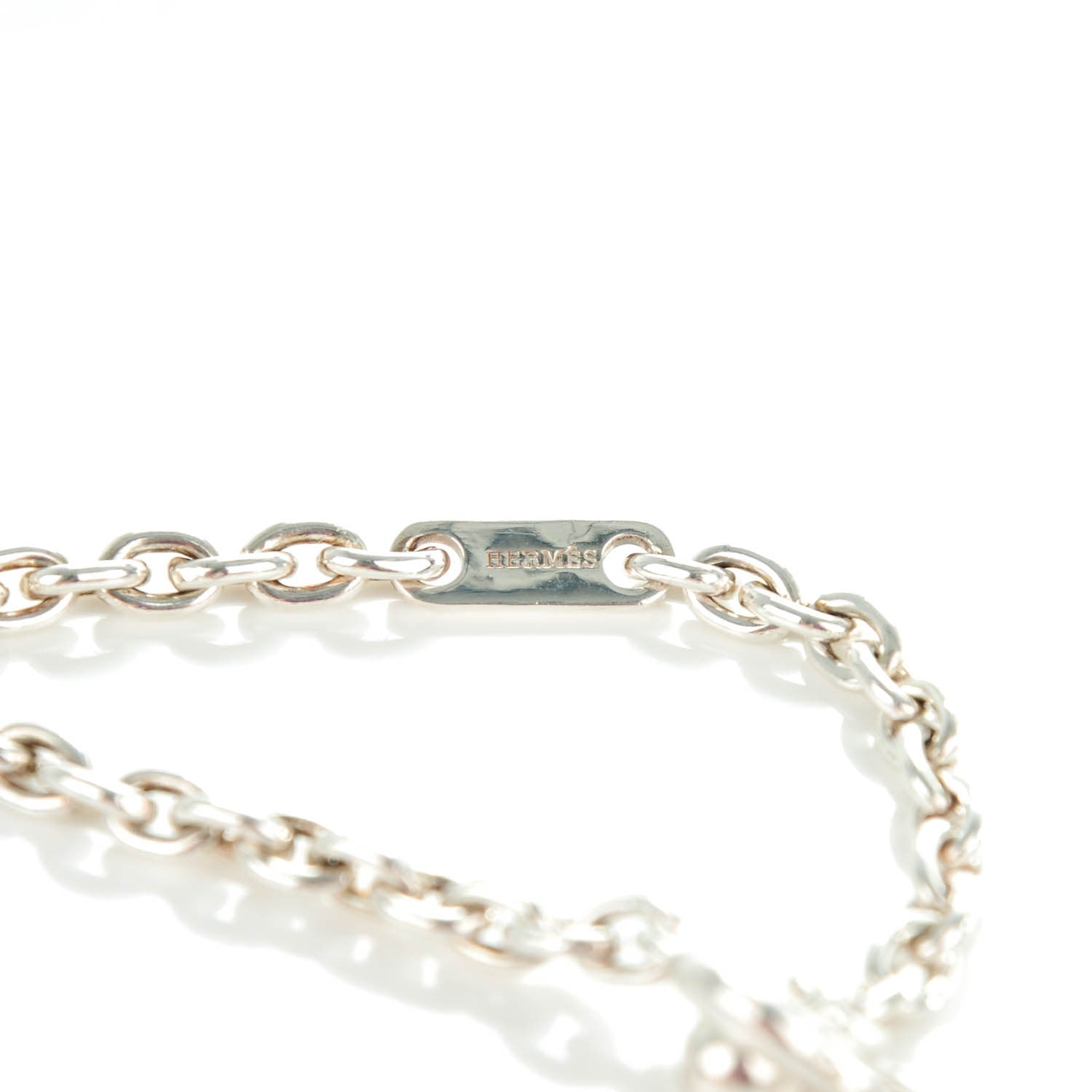 Hermes Sterling Silver Quadrille Bag Charm 5 of 6