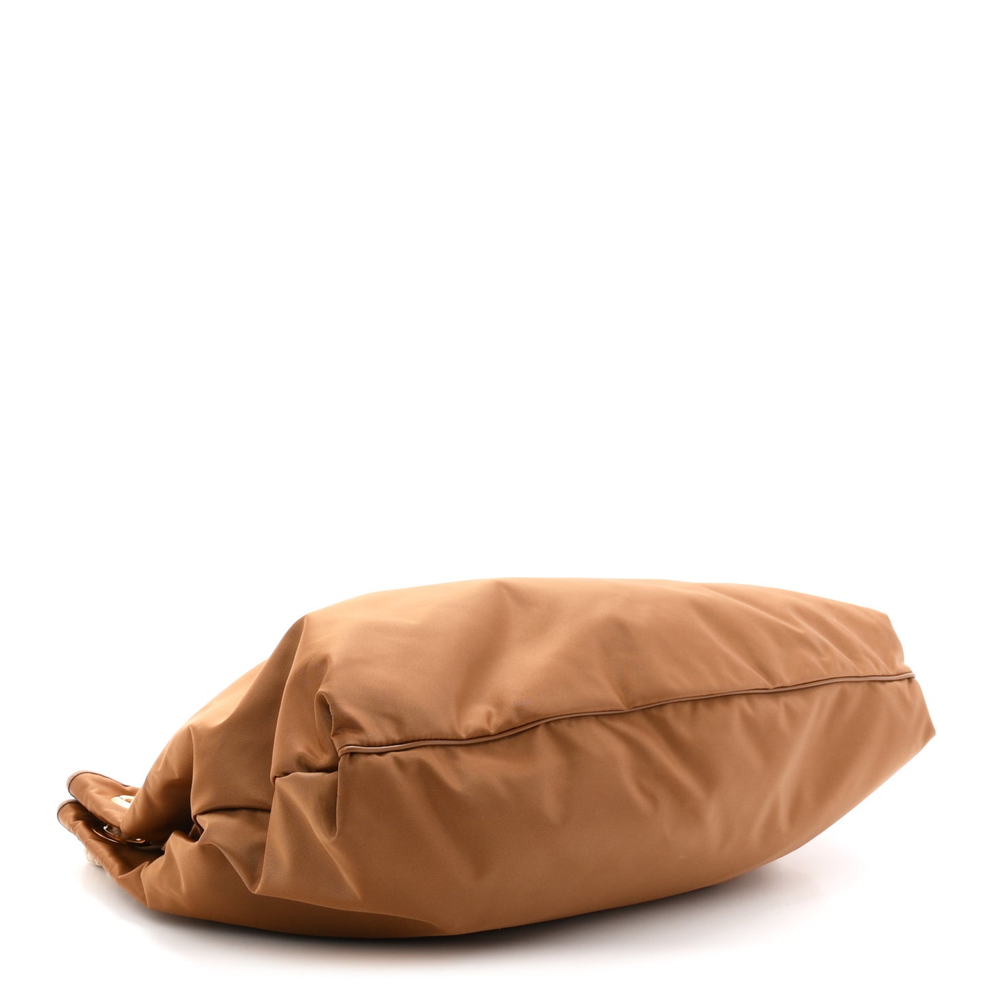 Re-Nylon Triangle Large Mariner Shoulder Bag Brandy