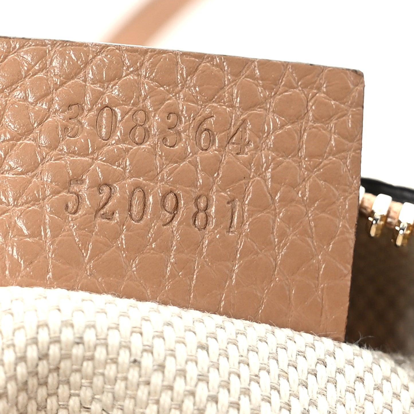 Pebbled Calfskin Small Soho Disco Bag Camelia