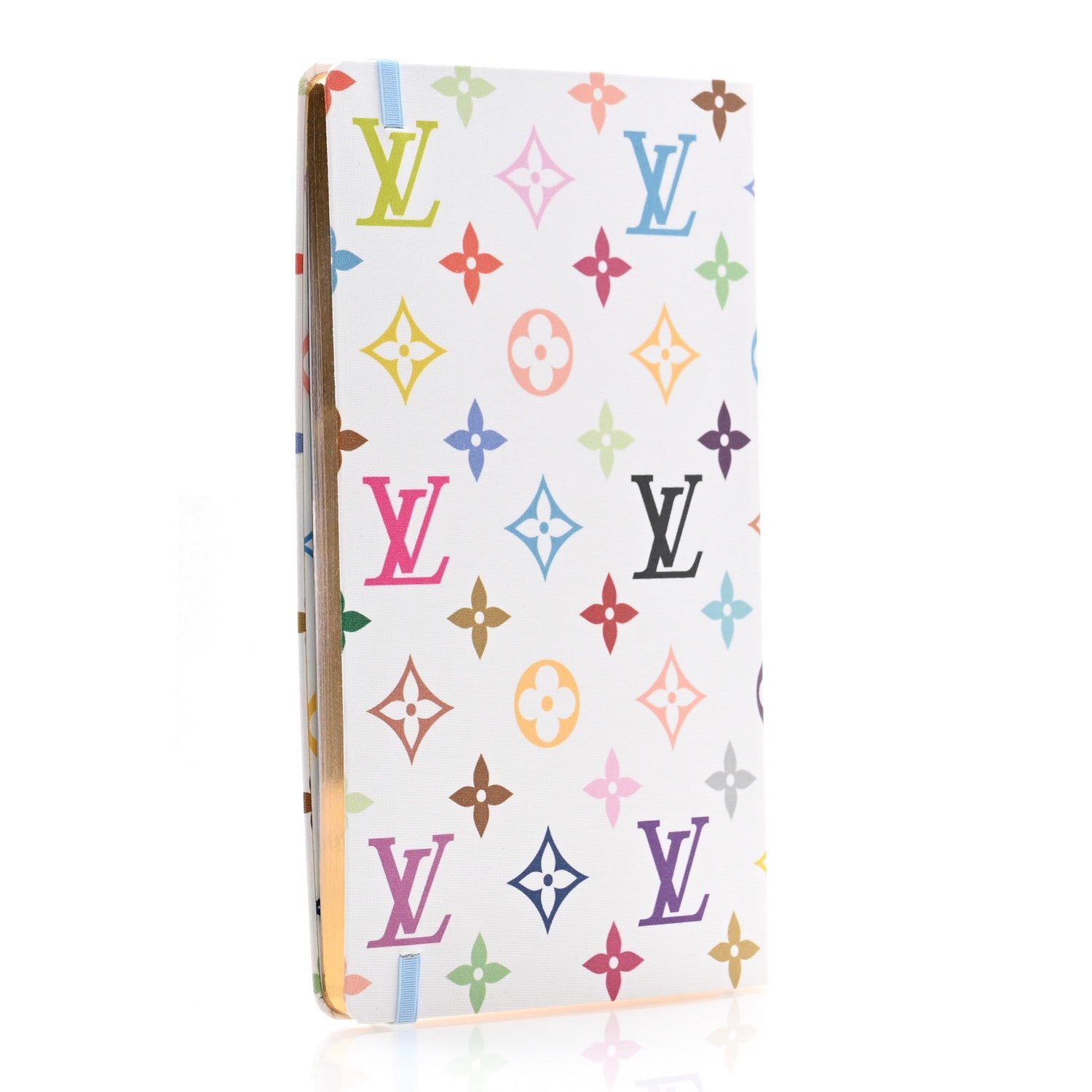 Louis Vuitton LV x TM Monogram Multicolor Jane Notebook MM White 3 of 8