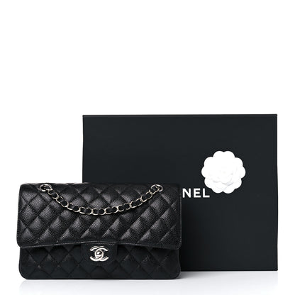 Chanel Caviar Quilted Medium Double Flap Black 10 of 10