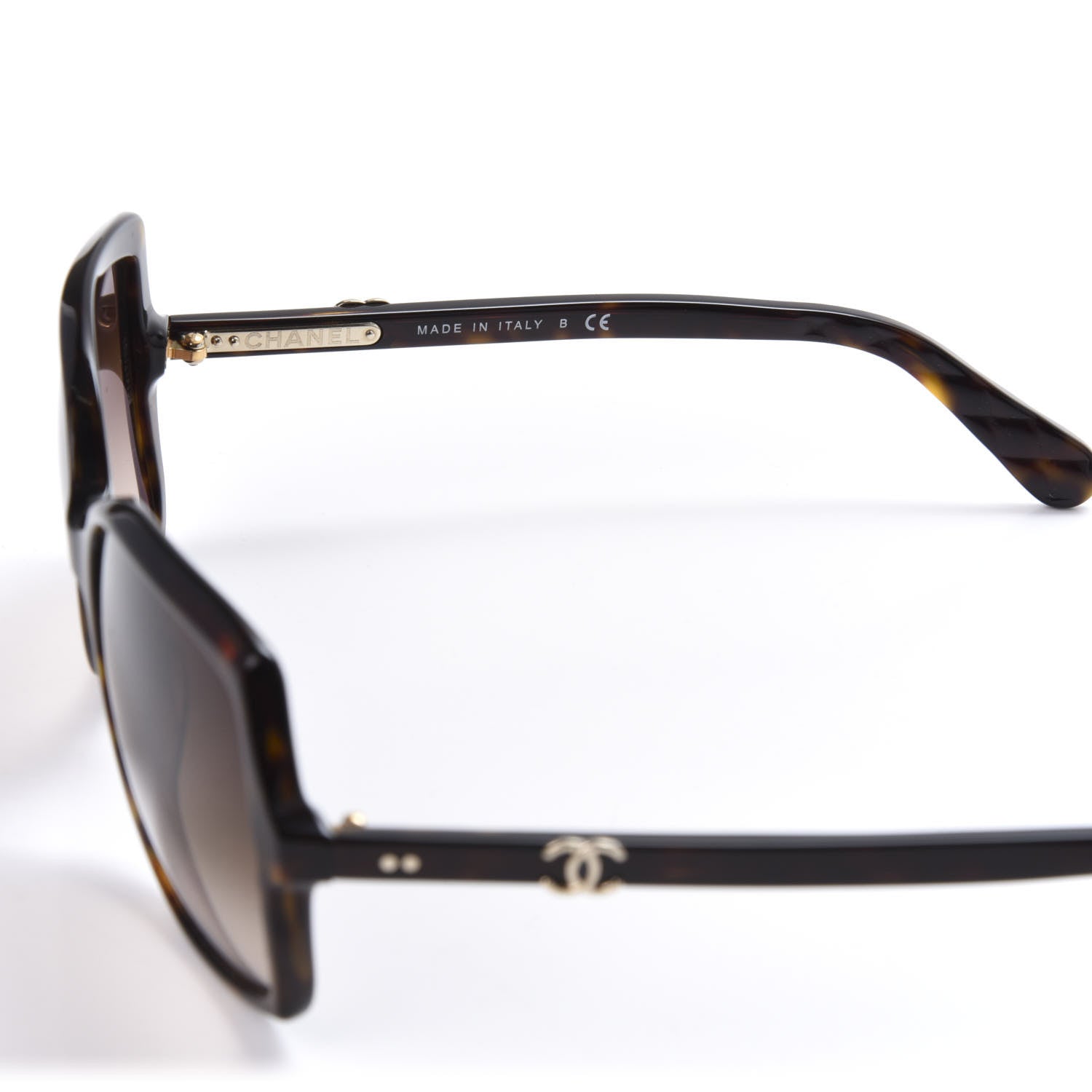 Chanel Square CC Logo Sunglasses 5245 Tortoise 6 of 9