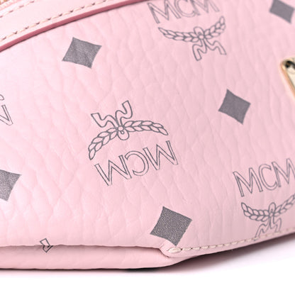 MCM Visetos Small Fusten Belt Bag Powder Pink 7 of 8