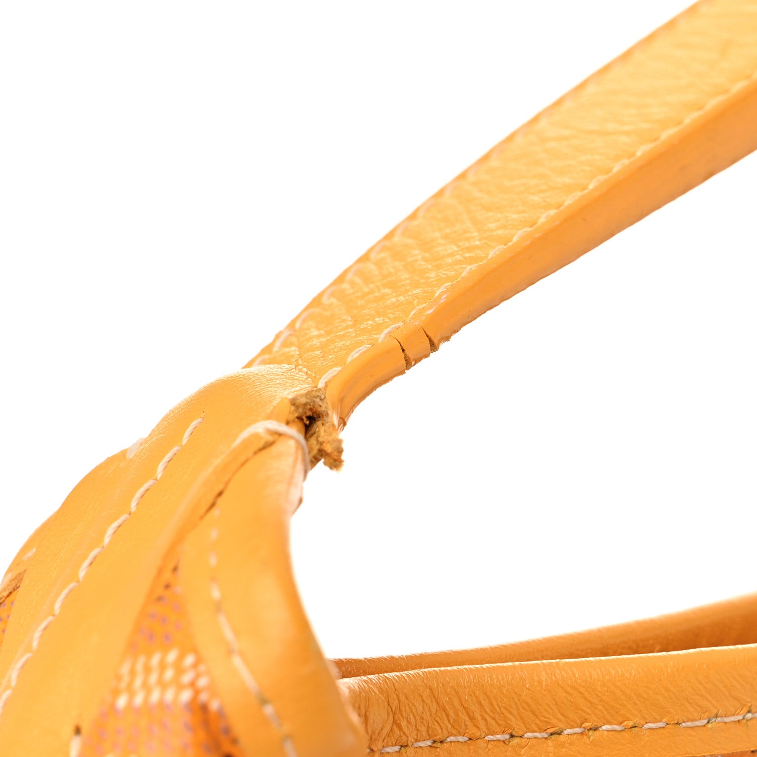 Goyard Goyardine Fidji Zip Hobo Yellow 13 of 13
