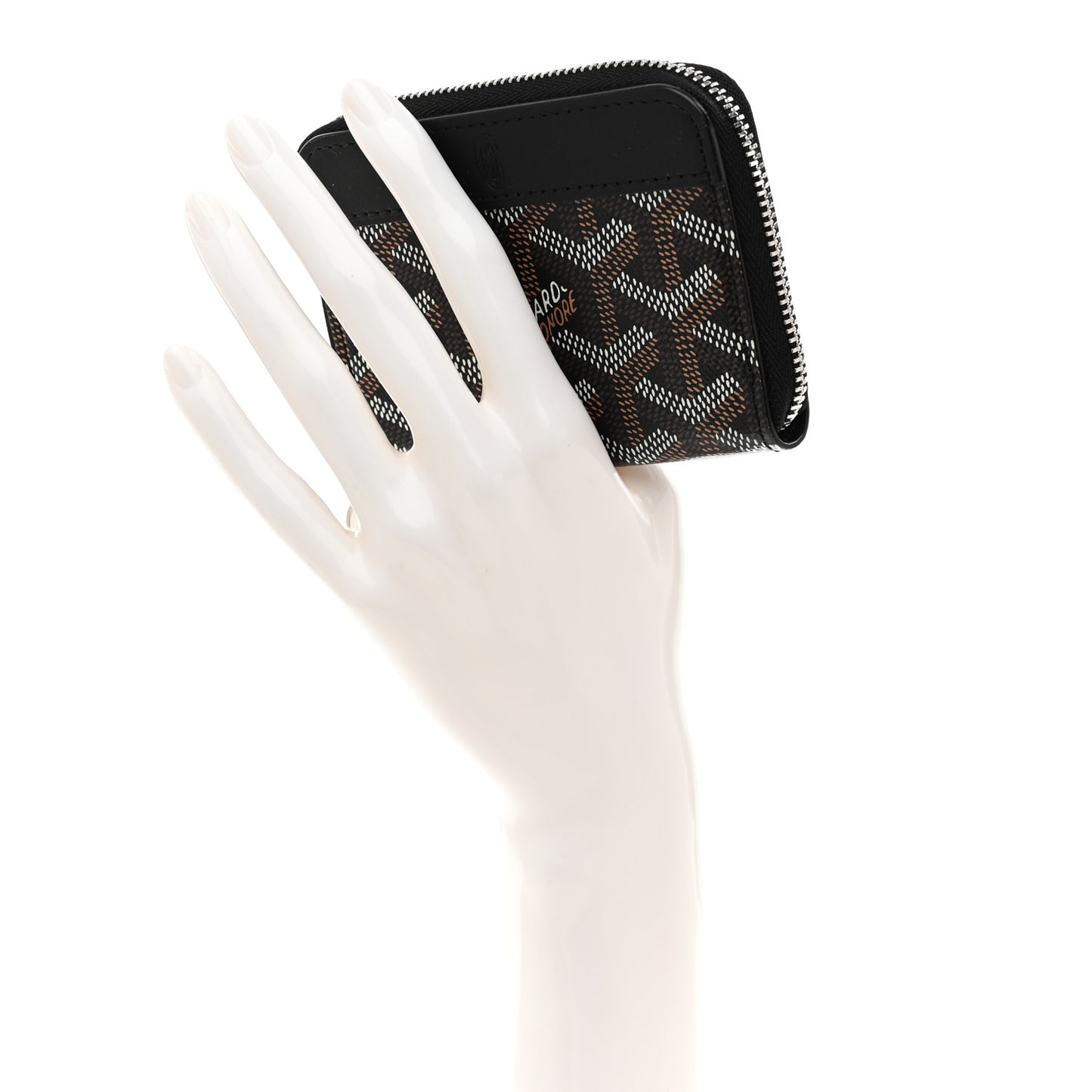 Goyardine Matignon Porte Monnaei Wallet Black