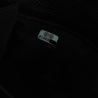 Chanel Calfskin Quilted Small Zipped Boy Pouch Black 8 of 8