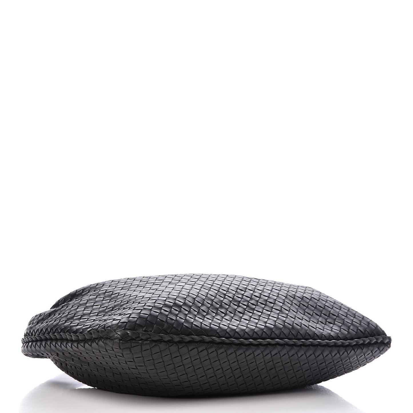 Nappa Intrecciato Large Veneta Hobo Black