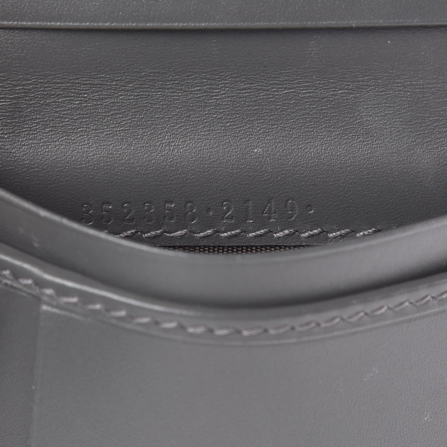 Guccissima Bi-Fold Wallet Grey
