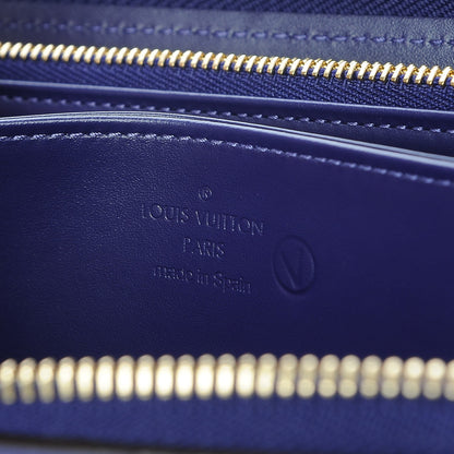 Louis Vuitton Vernis Zippy Wallet Blueberry 6 of 7