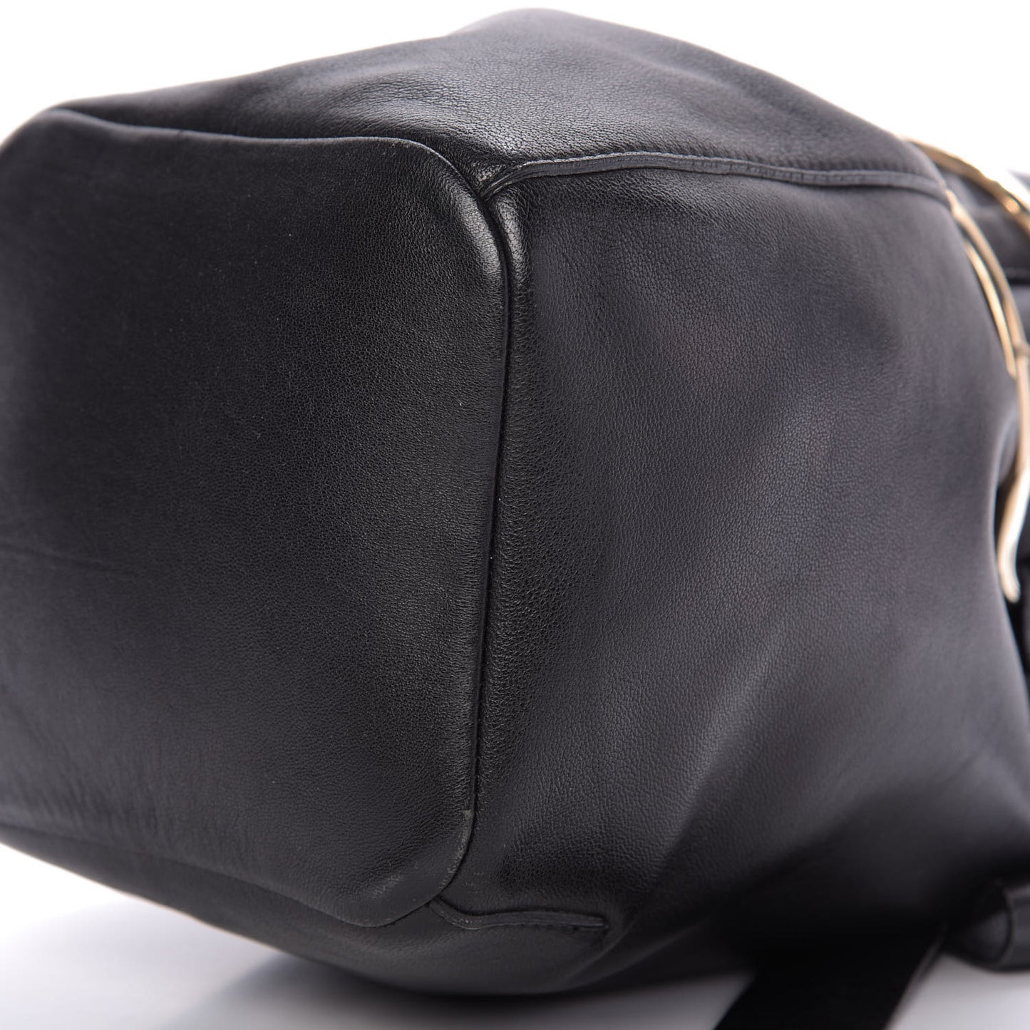 Nappa Eve Bucket Bag Black