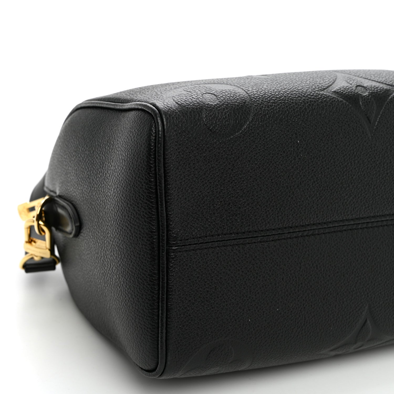 Louis Vuitton Empreinte Monogram Giant Speedy Bandouliere 25 Black 8 of 9
