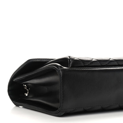 Chanel Lambskin Quilted Large Geometric Flap Black 10 of 11