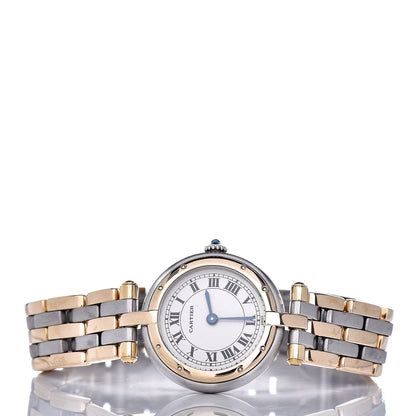 Cartier Stainless Steel 18K Yellow Gold 24mm Panthere Vendome Quartz Watch 3 of 6