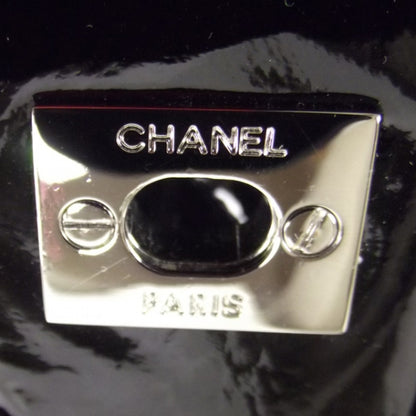 Chanel Patent Day Glo Flap Bag Black 10 of 11