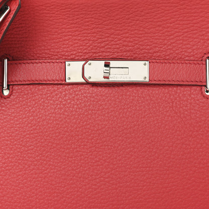 Hermes Taurillon Clemence Jypsiere 28 Bougainvillea 8 of 11