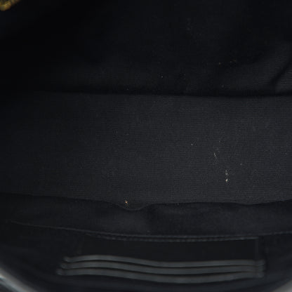 Saint Laurent Lambskin Patchwork Monogram Large Jamie Black 7 of 15
