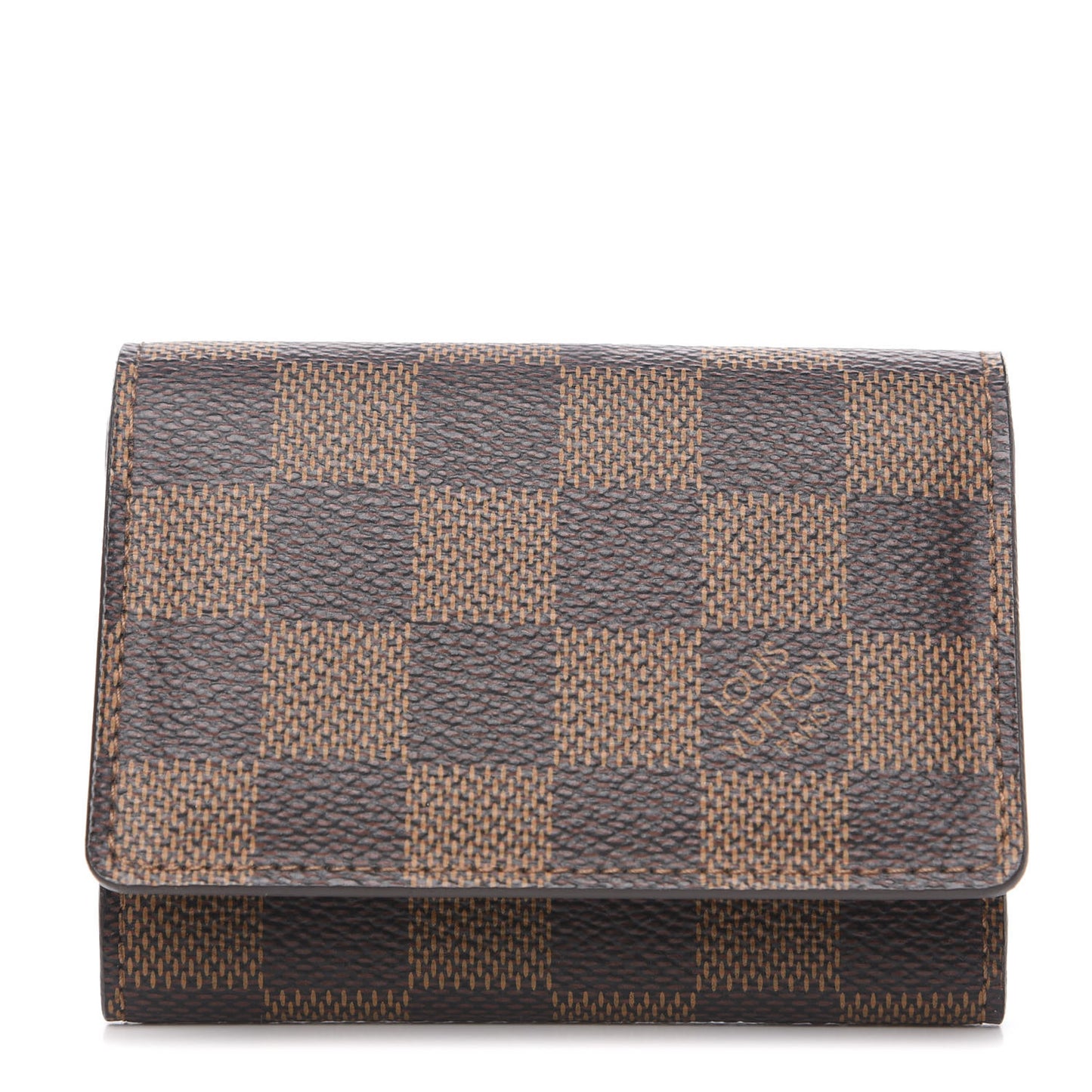 Damier Ebene Business Card Holder