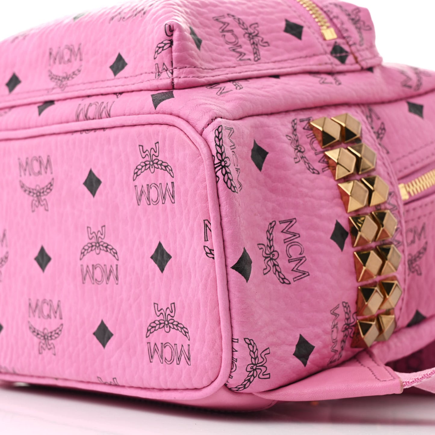 Visetos Side Stud Mini Stark Backpack Pink