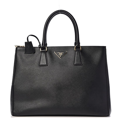 Prada Saffiano Large Galleria Double Zip Tote Black 1 of 20