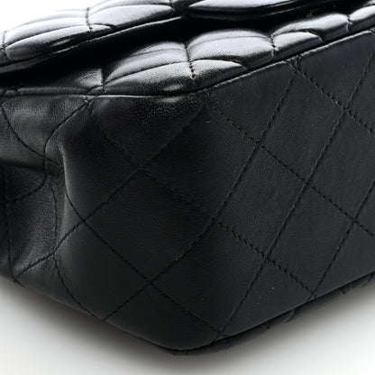 Chanel Lambskin Quilted Mini Square Flap Black 8 of 9
