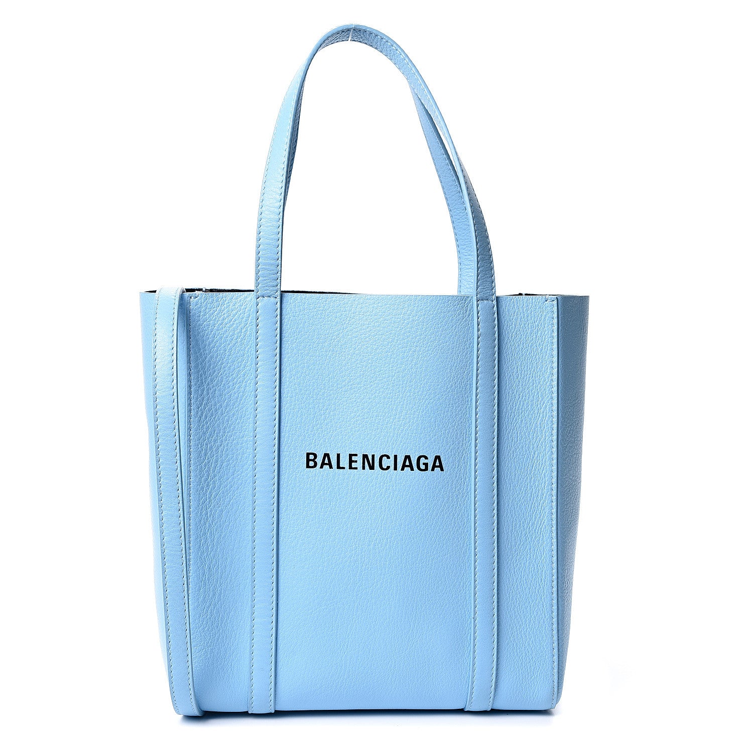 Balenciaga Calfskin XXS Everyday Tote Baby Blue Black 1 of 8