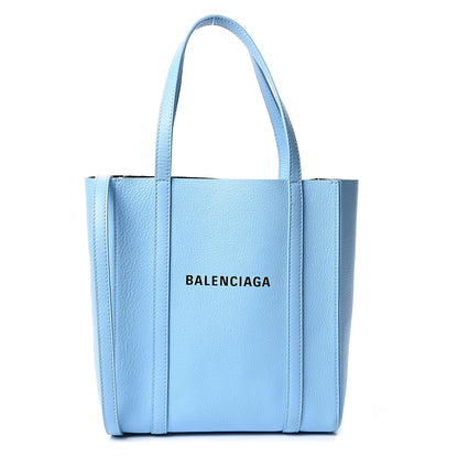 Balenciaga Calfskin XXS Everyday Tote Baby Blue Black 1 of 8