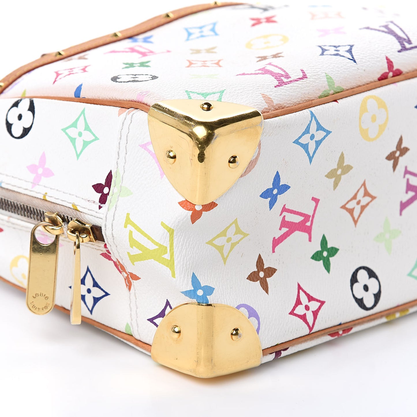 Monogram Multicolor Trouville White