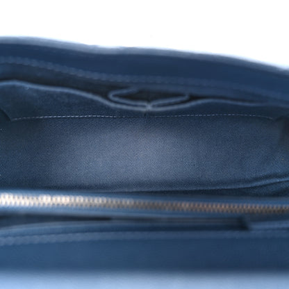 Chanel Caviar Quilted Small Coco Handle Flap Blue 5 of 10