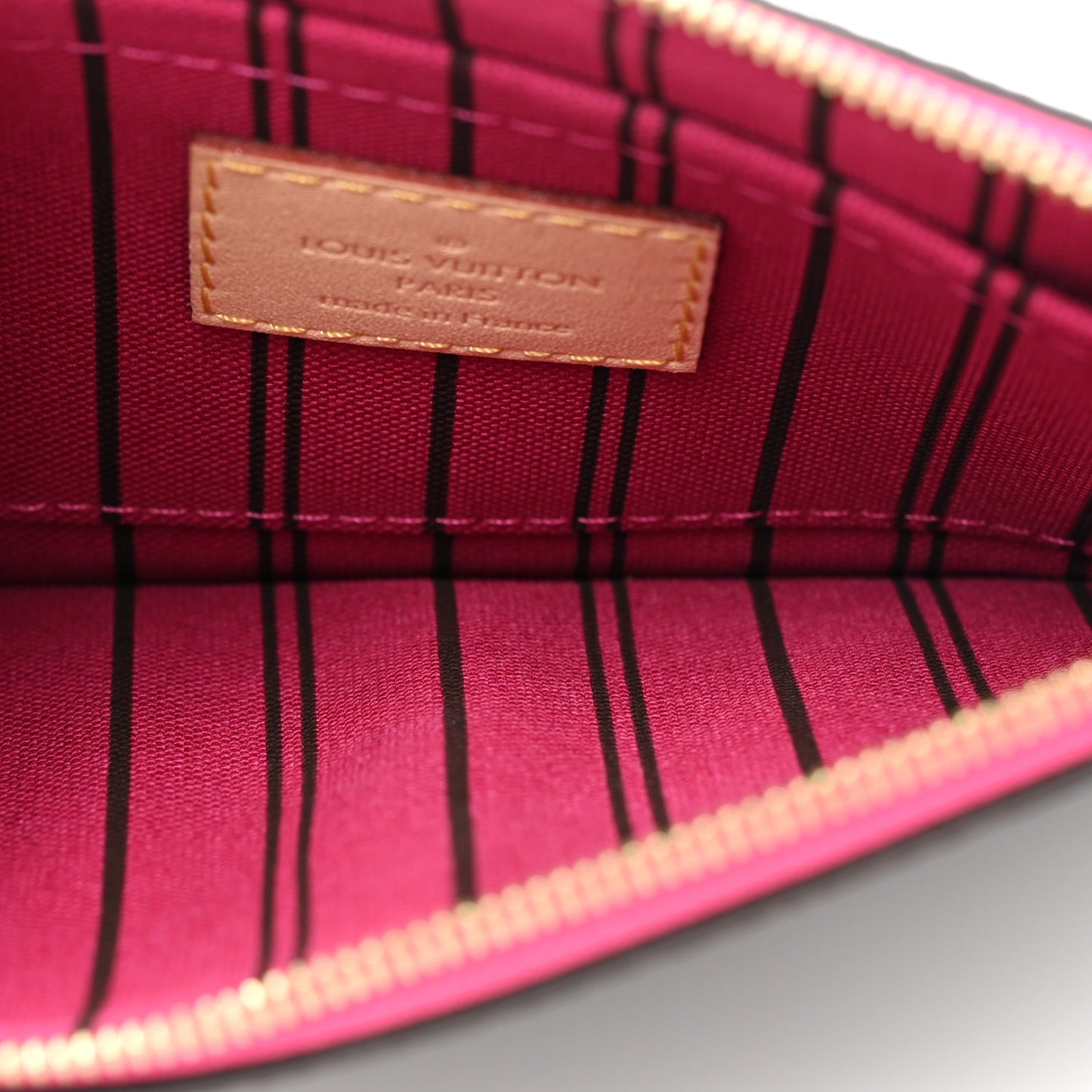 Monogram Neverfull PM Pochette Pivoine