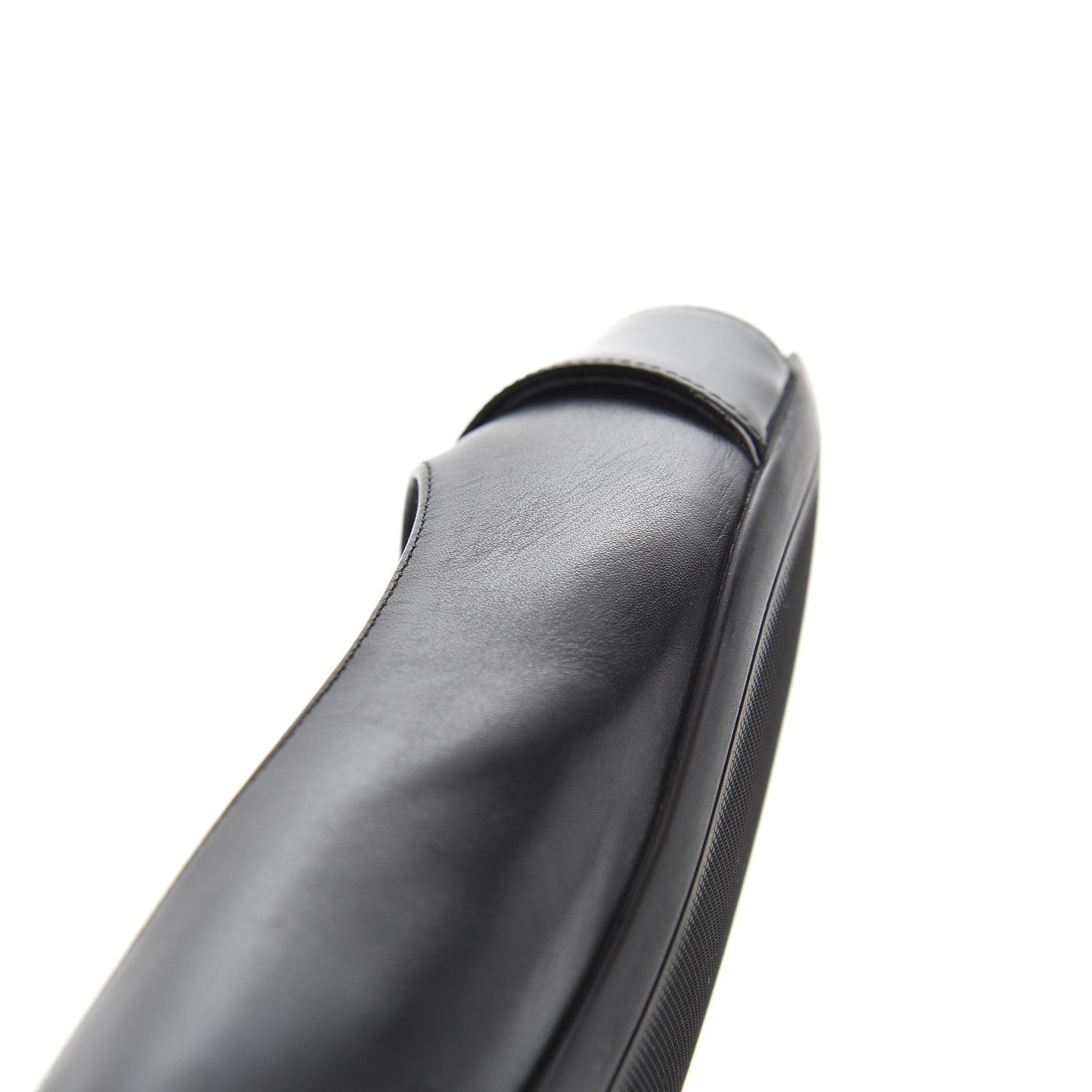 Louis Vuitton Calfskin Buckle Ballerina Flats 38.5 Black 14 of 15