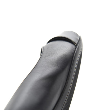 Louis Vuitton Calfskin Buckle Ballerina Flats 38.5 Black 14 of 15