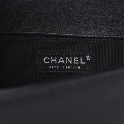 Chanel Calfskin Quilted Medium Boy Flap Black 6 of 12