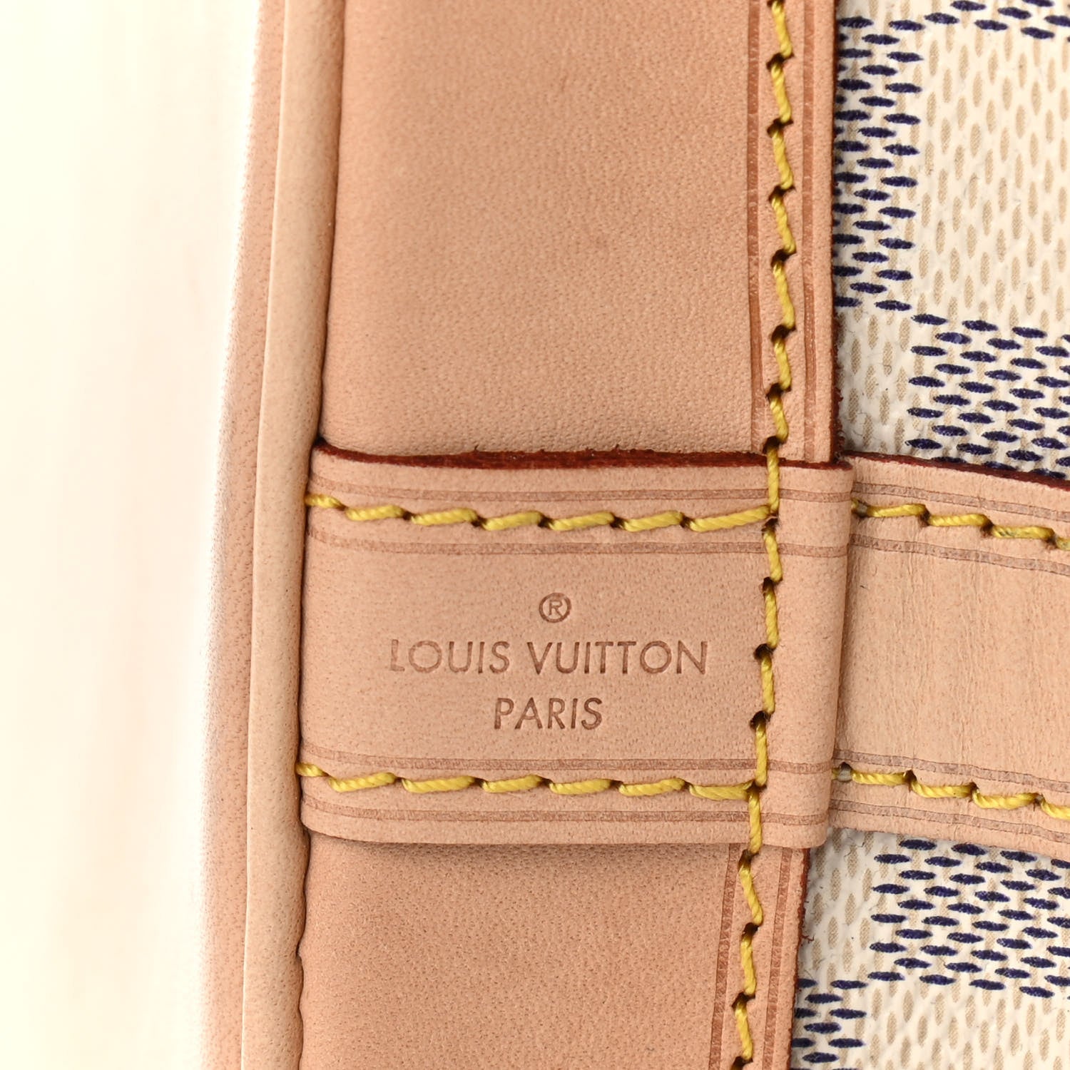 Louis Vuitton Damier Azur Noe BB 6 of 12