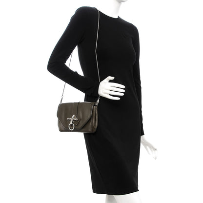 Givenchy Sugar Goatskin Obsedia Chain Shoulder Bag Khaki 2 of 8