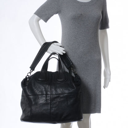 Givenchy Leather Medium Nightingale Black 2 of 6