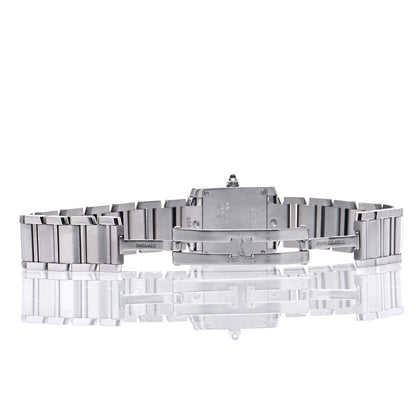 Cartier Stainless Steel 20mm Tank Francaise Quartz Watch 5 of 5