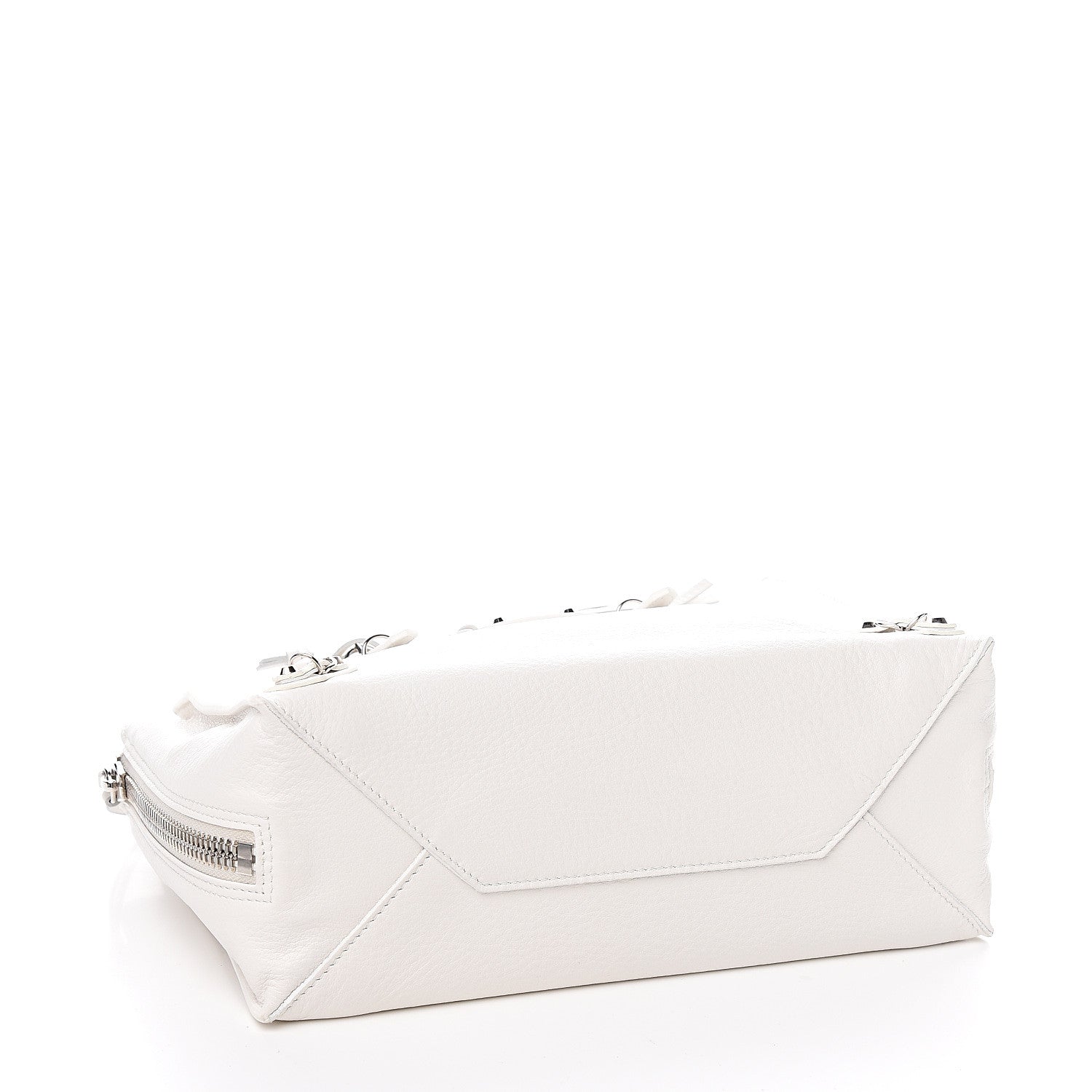 Balenciaga Veau Papier A6 Zip Around Tote White 3 of 9