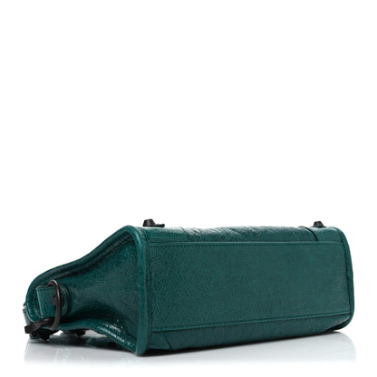 Balenciaga Agneau Classic Hardware Mini City Emerald 4 of 10