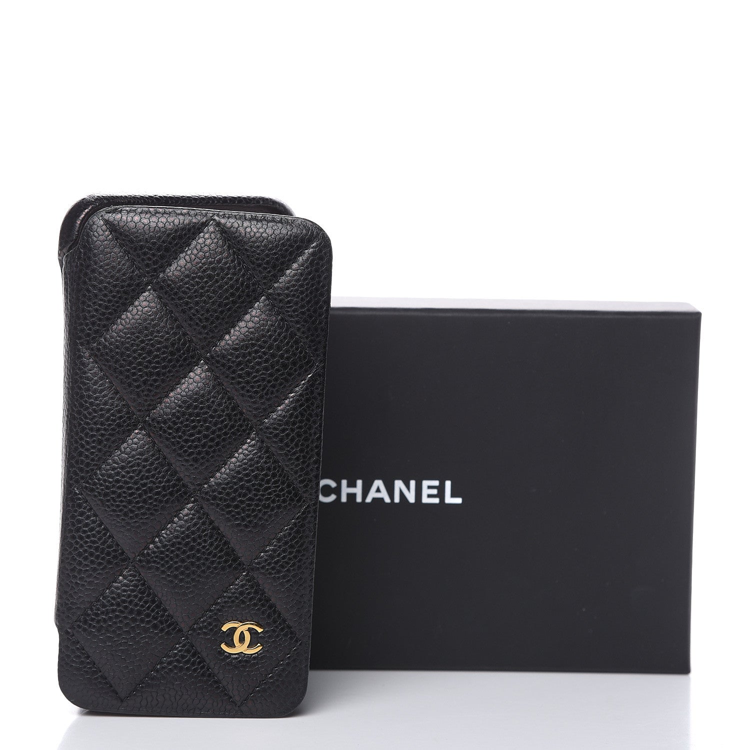 Chanel Caviar Quilted iPhone X Case Black 11 of 11