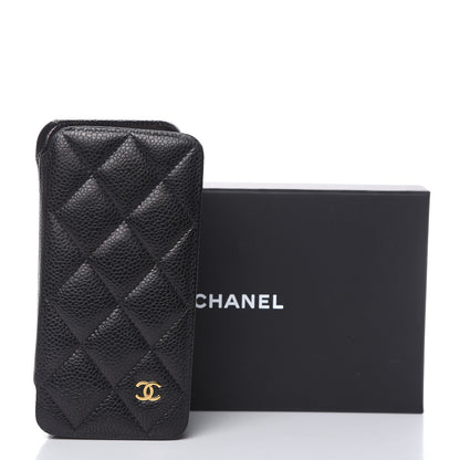 Chanel Caviar Quilted iPhone X Case Black 11 of 11