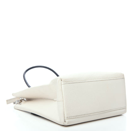Balenciaga Calfskin Logo XXS Shopping Tote White 3 of 11