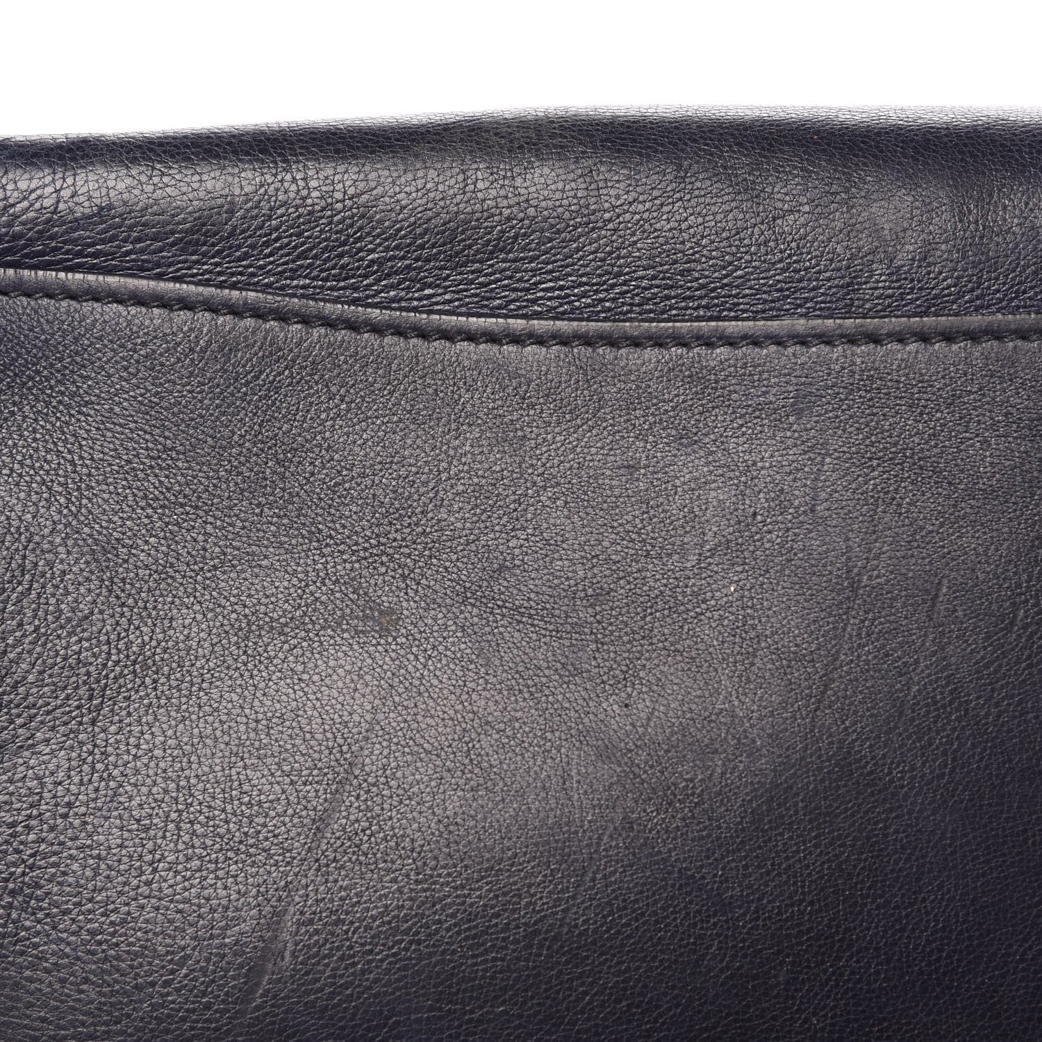 Prada Glace Calfskin Twin Pocket Tote Baltico 15 of 18