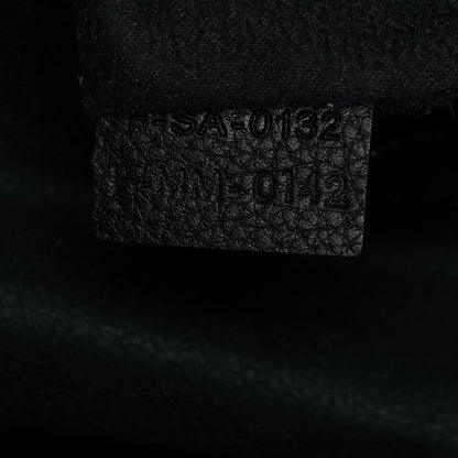 Celine Drummed Calfskin Shoulder Luggage Black 6 of 16