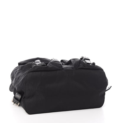 Prada Nylon Vela Medium Backpack Black 4 of 12