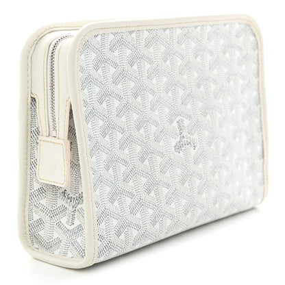 Goyard Goyardine Jouvence Toiletry Pouch White 3 of 9